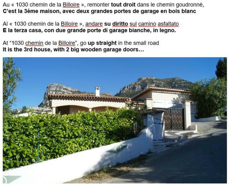 Bed & Breakfast Les Lillas Saint-Jeannet  Екстериор снимка